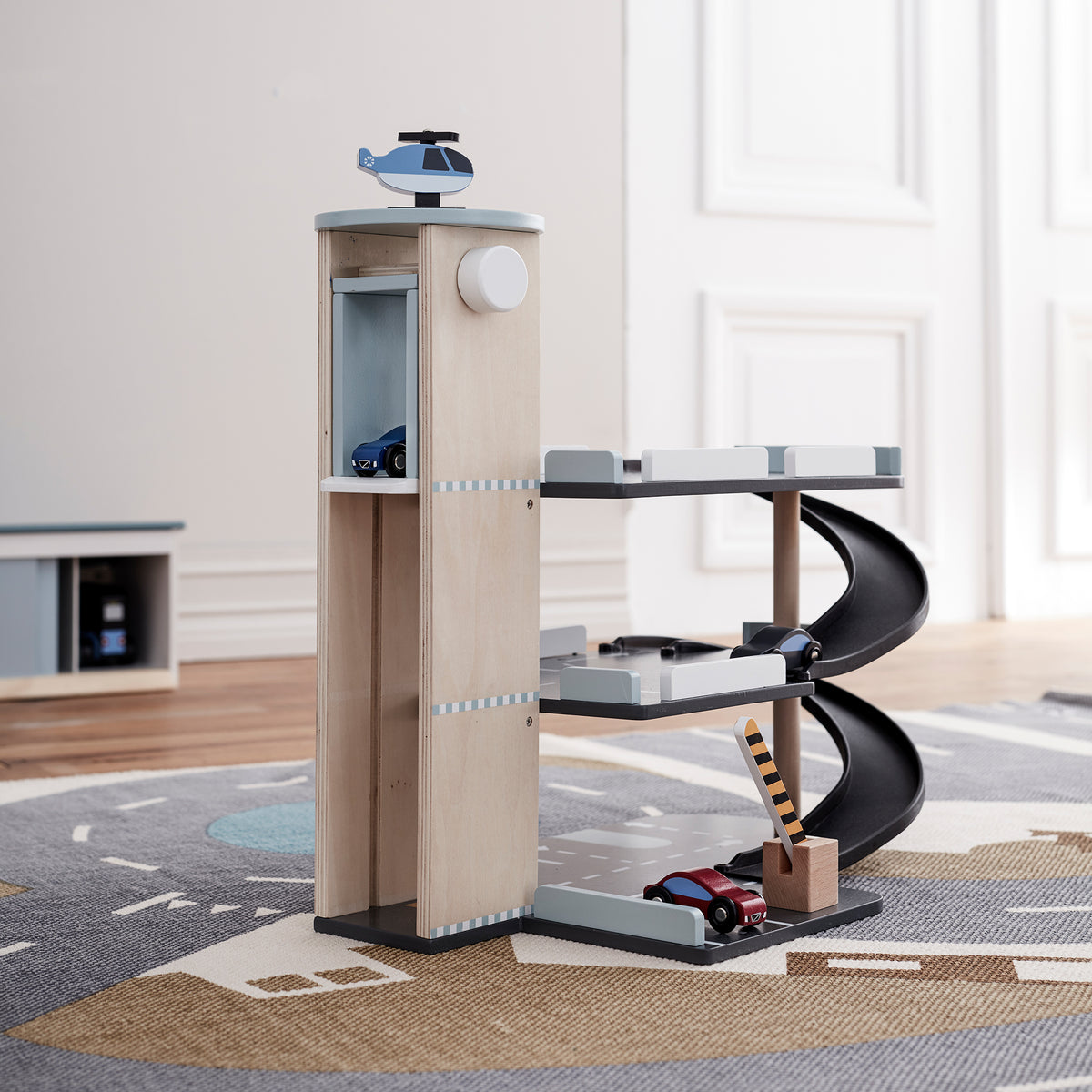 Kids Concept - Aiden Parkhaus mit Zubehör