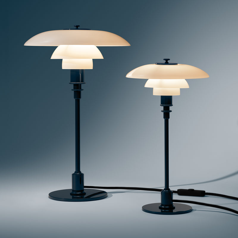 Louis Poulsen - PH 3/2 Tischleuchte | glossy deep blue
