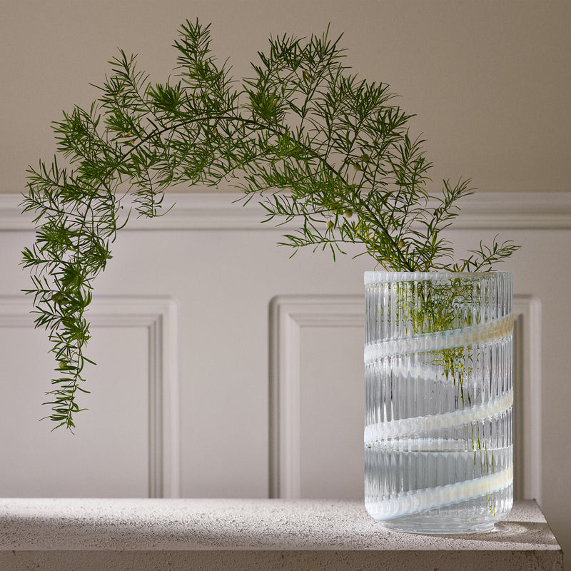 Lyngby Porcelæn - Glasvase H 31 cm