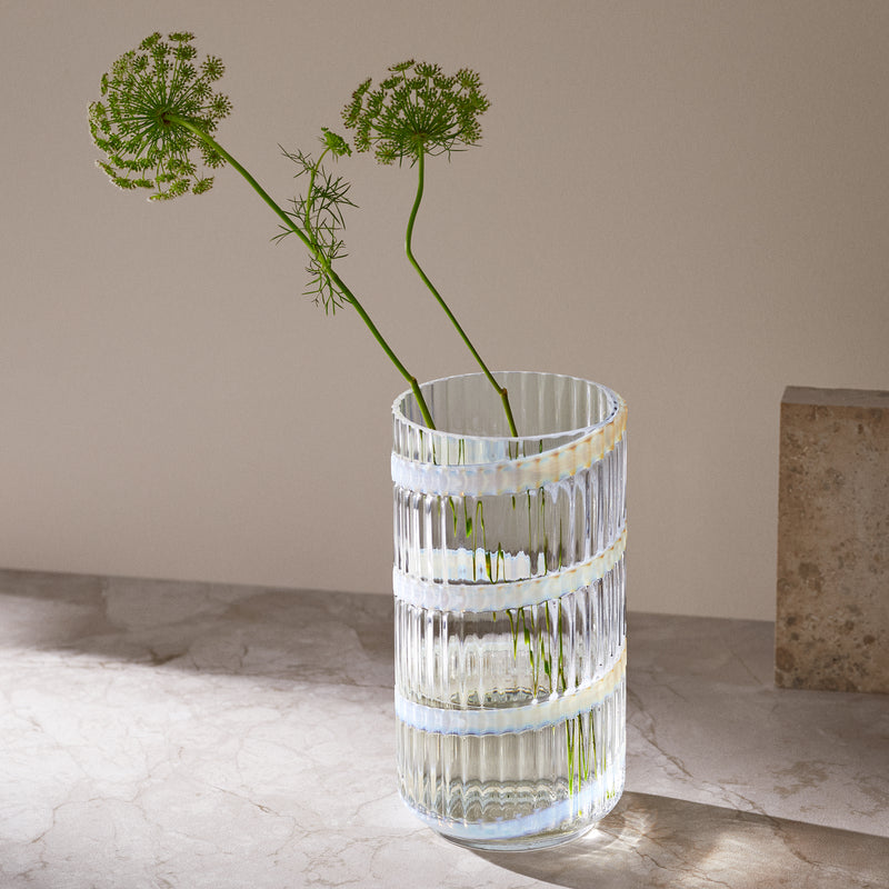 Lyngby Porcelæn - Glasvase H 38 cm