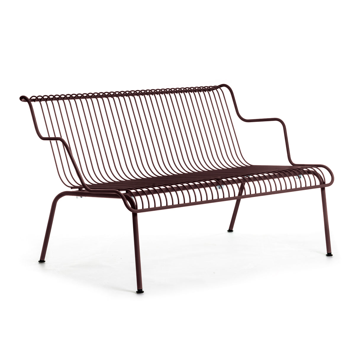 Magis - South Gartenbank niedrig | bordeaux