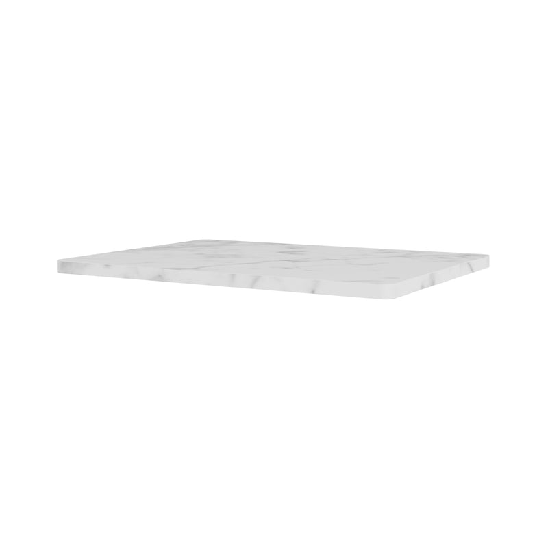 Montana - Abdeckplatte für Panton Wire | 70,1 x 25,7 cm / Marmor weiß