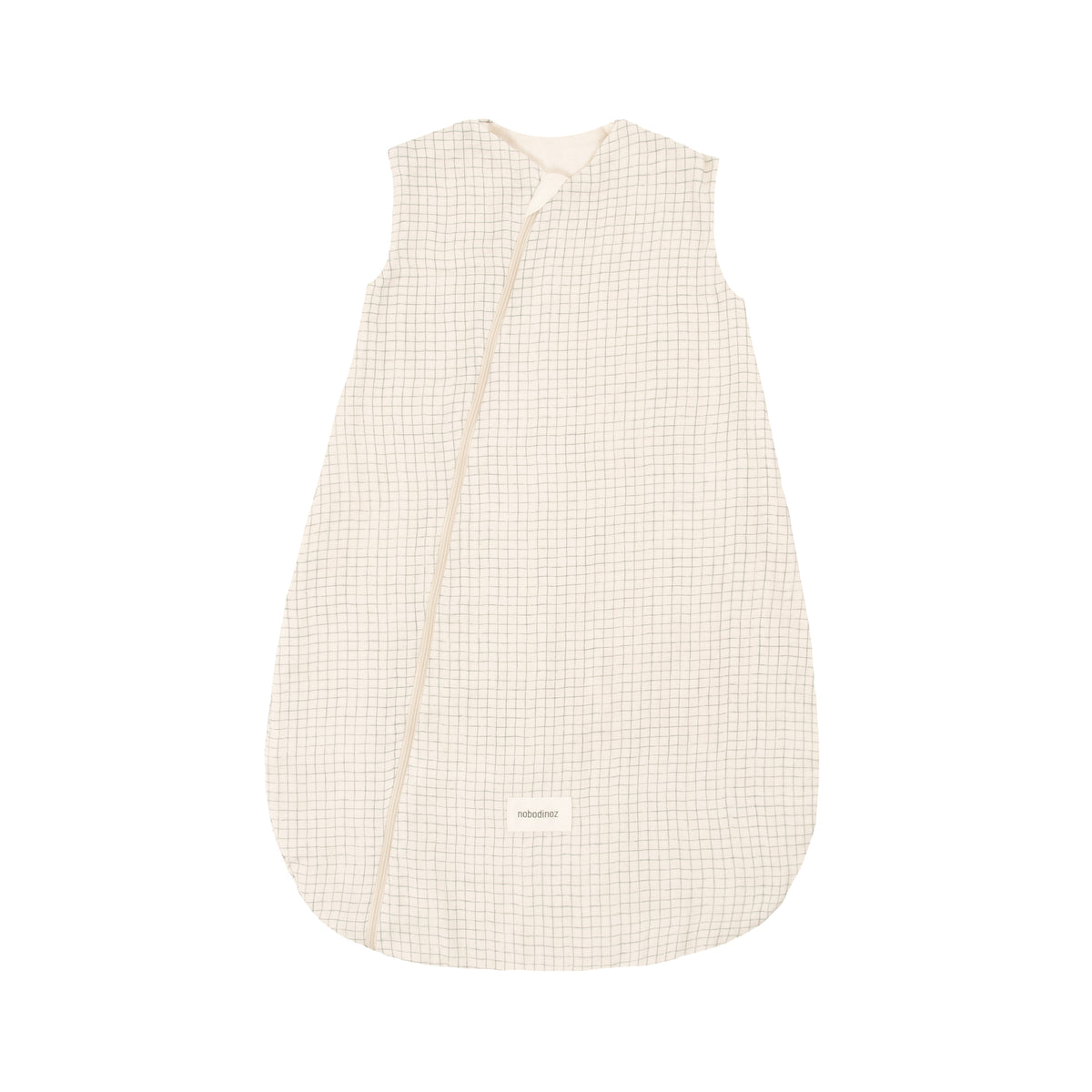 Nobodinoz - Sweety Baby-Schlafsack | 0-6 Monate / blue grid