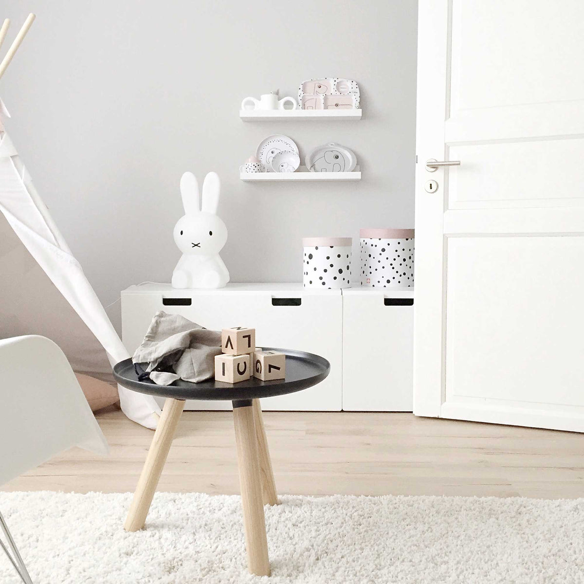 Normann Copenhagen - Tablo Ø 50 cm | schwarz