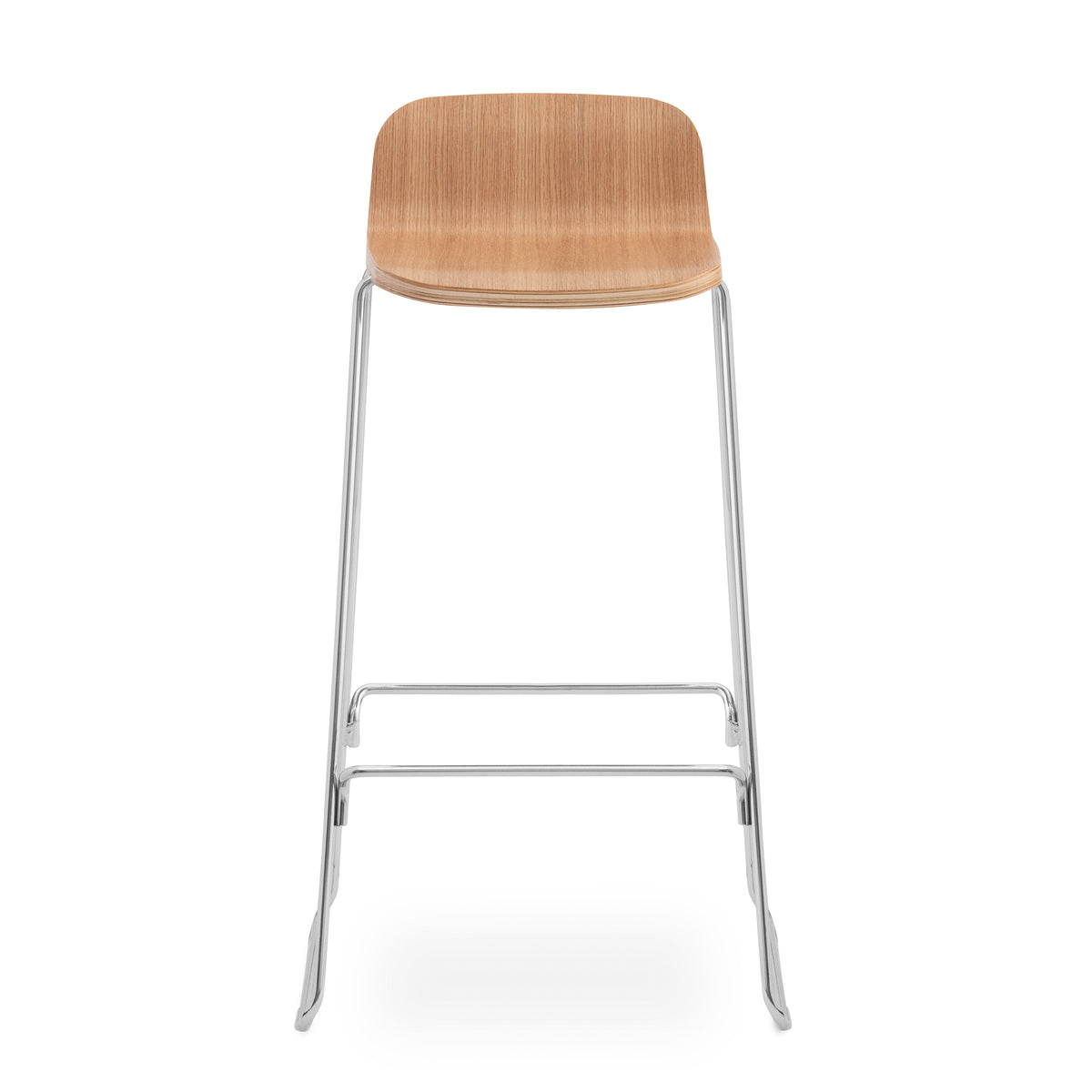 Normann Copenhagen - Just Barhocker mit Lehne