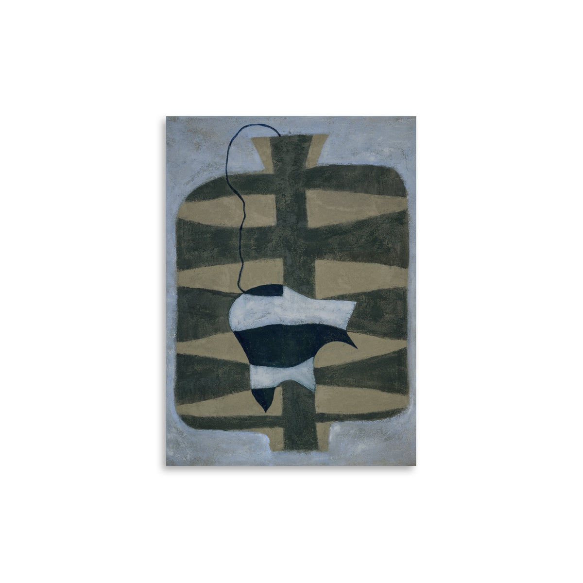 Paper Collective - Lilly Poster | 30 x 40 cm / Blue Lilly