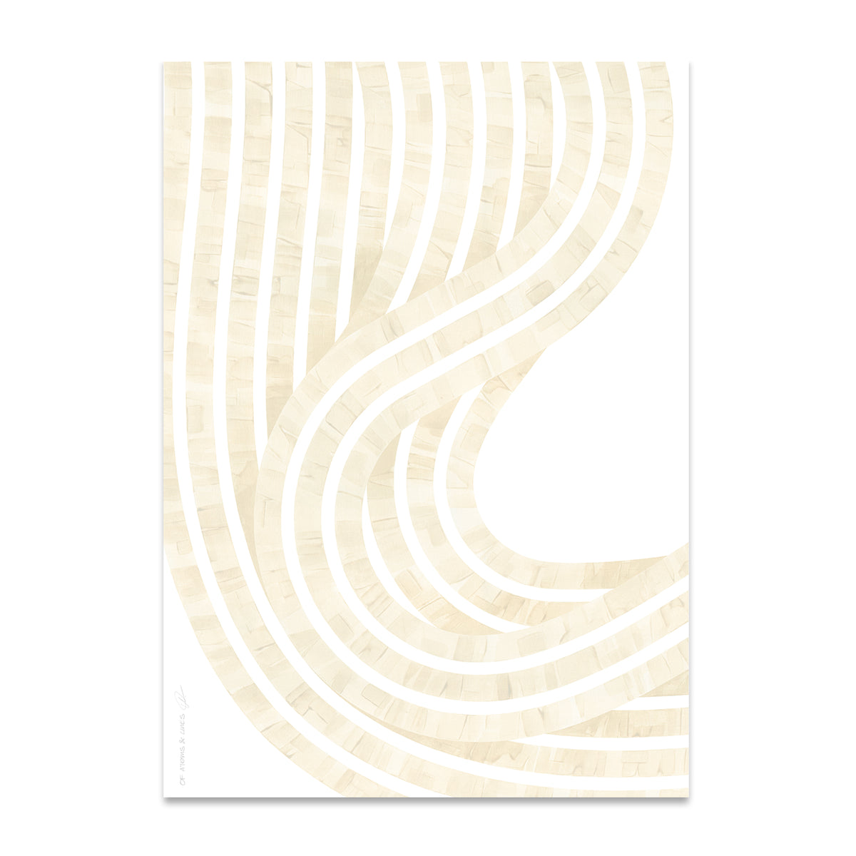 Paper Collective - Entropy Sand Poster | 