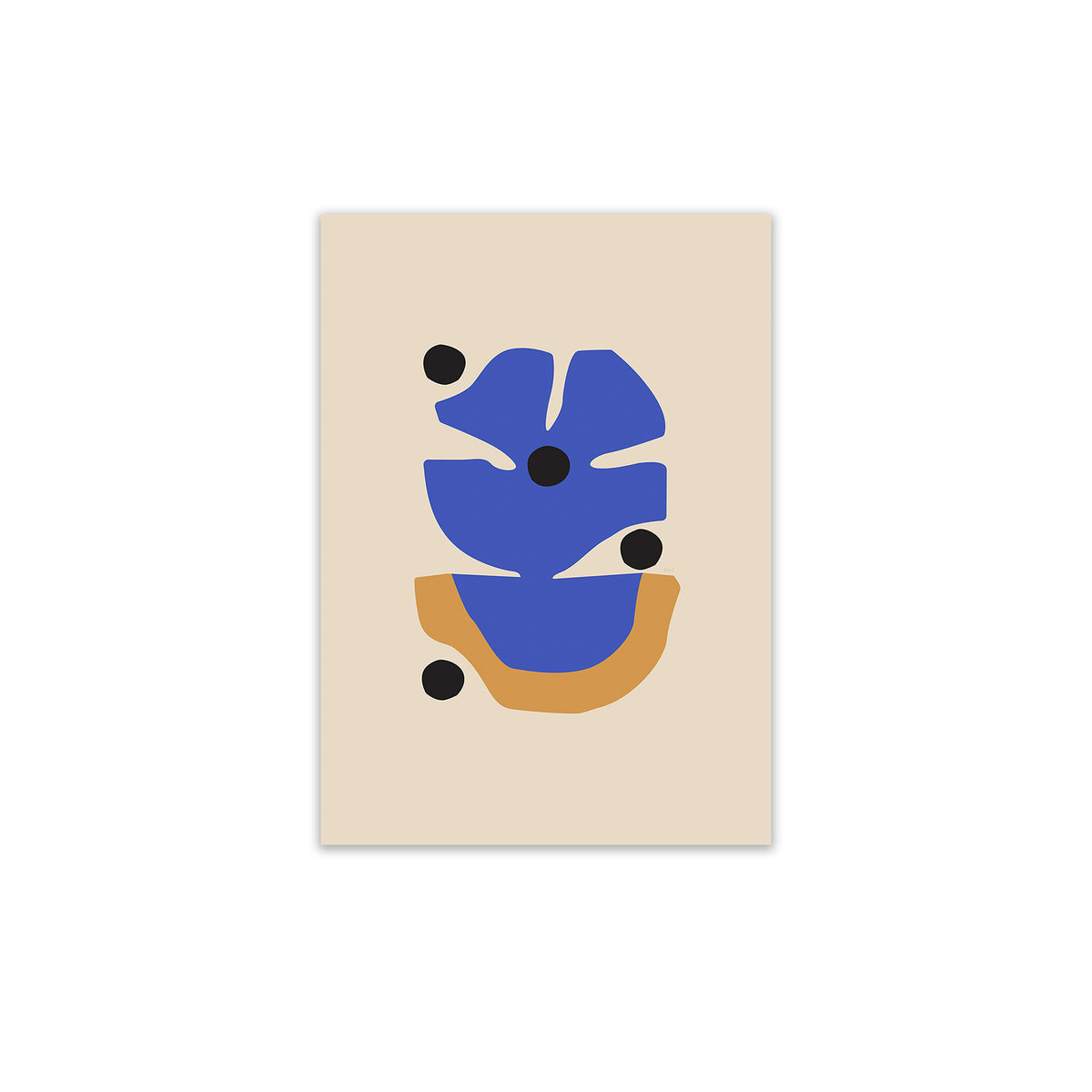 Paper Collective - Flor Azul Poster | 