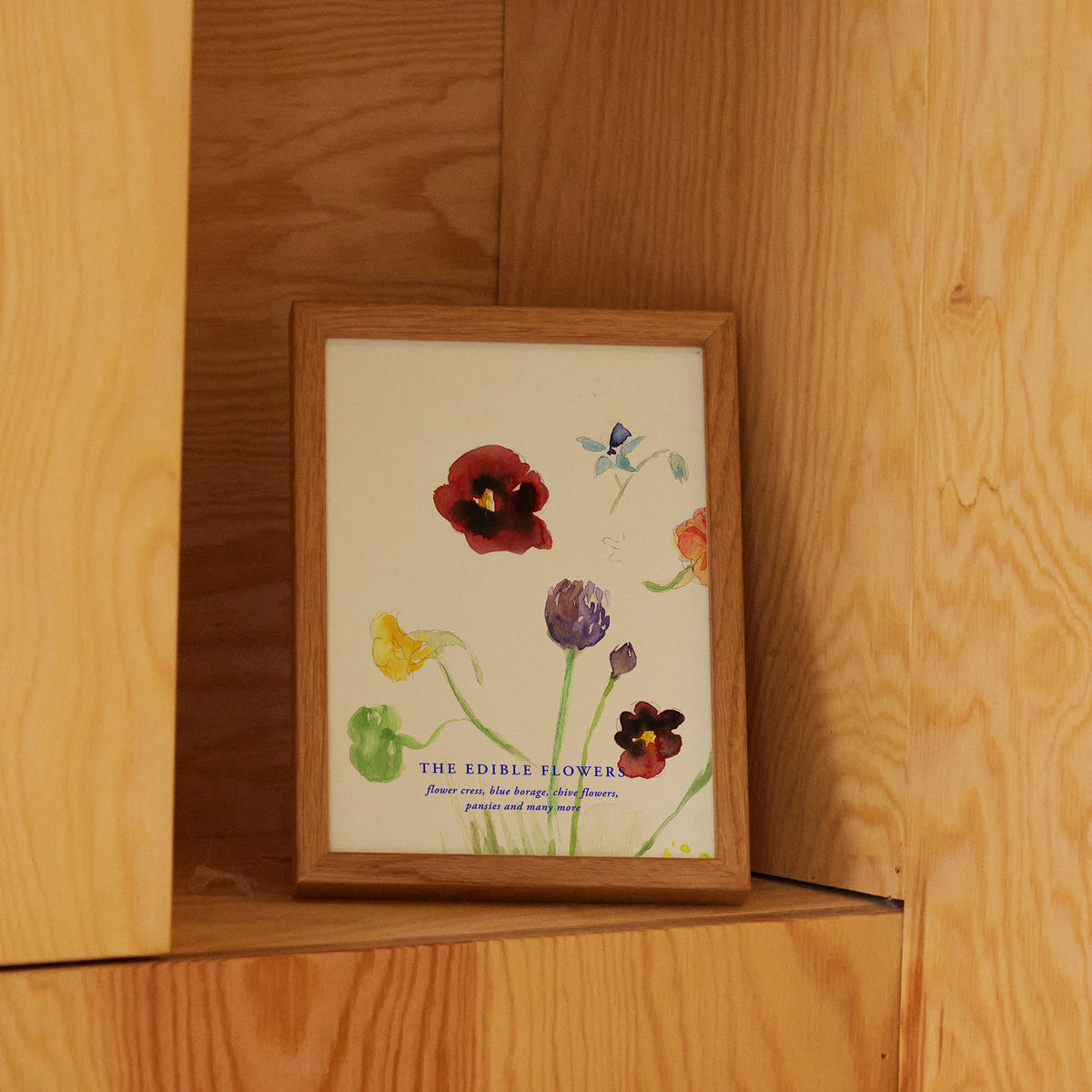 Paper Collective - The Edible Flowers Poster | A4
