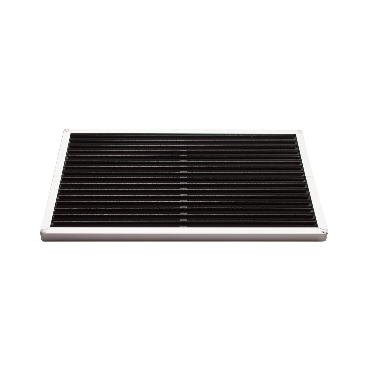 Rizz - Fußmatte door-line 58 × 36 cm | silber