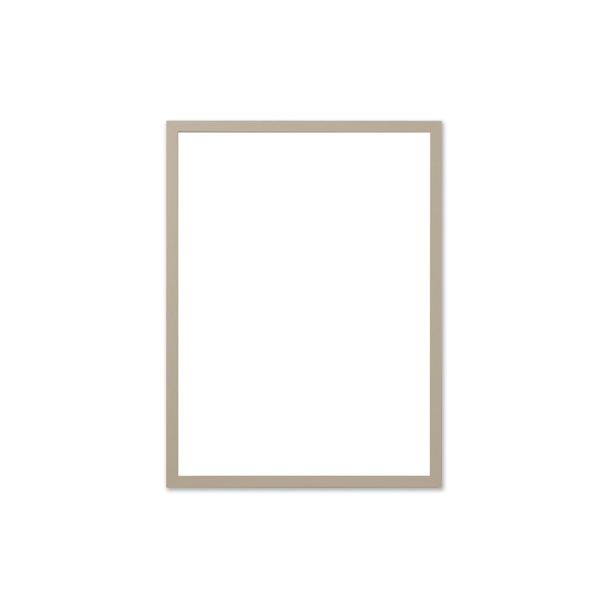 The Poster Club - Bilderrahmen Eiche beige | Echtglas / 30 x 40 cm