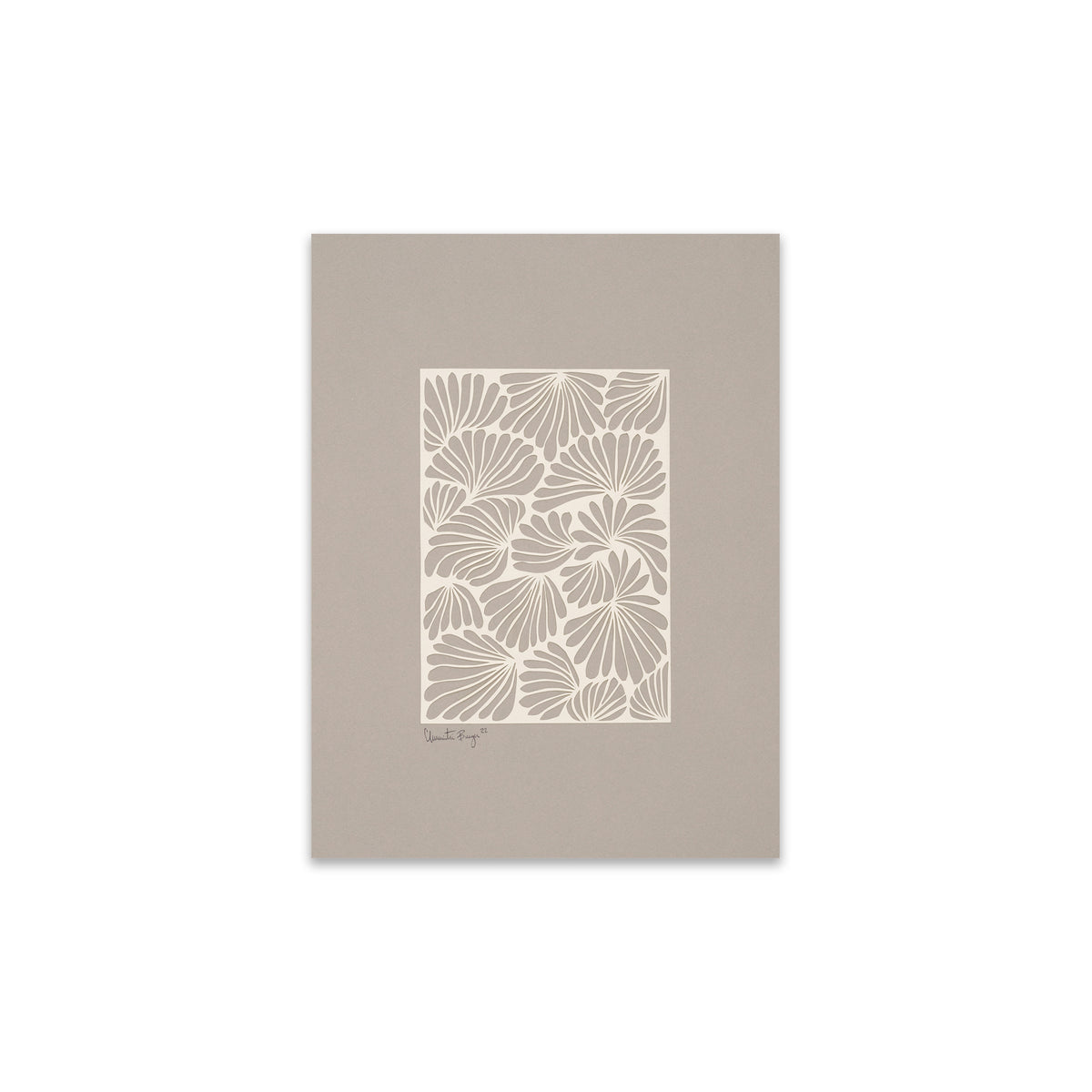 The Poster Club - Flowers No. 01 von Little Detroit | 