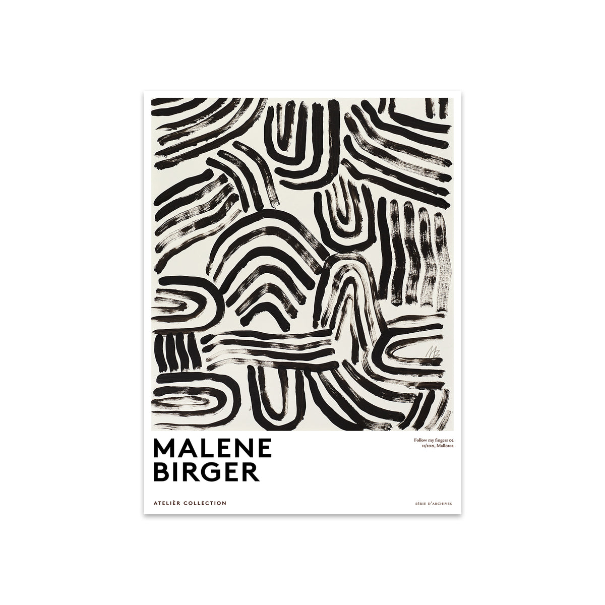 The Poster Club - Follow My Fingers von Malene Birger | 
