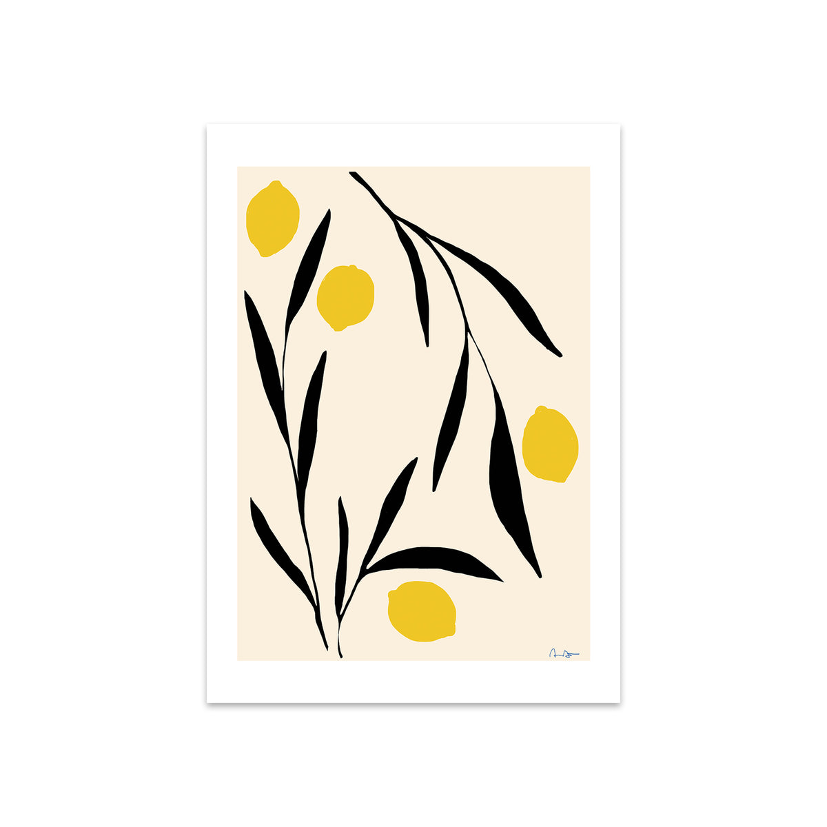 The Poster Club - Lemon von Anna Mörner | 50 x 70 cm