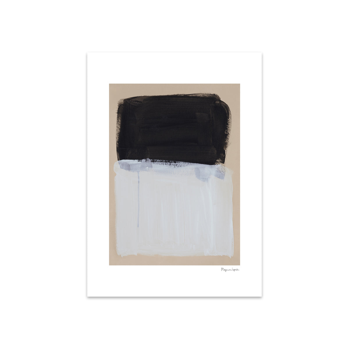 The Poster Club - Painted Surface von Berit Mogensen Lopez | 