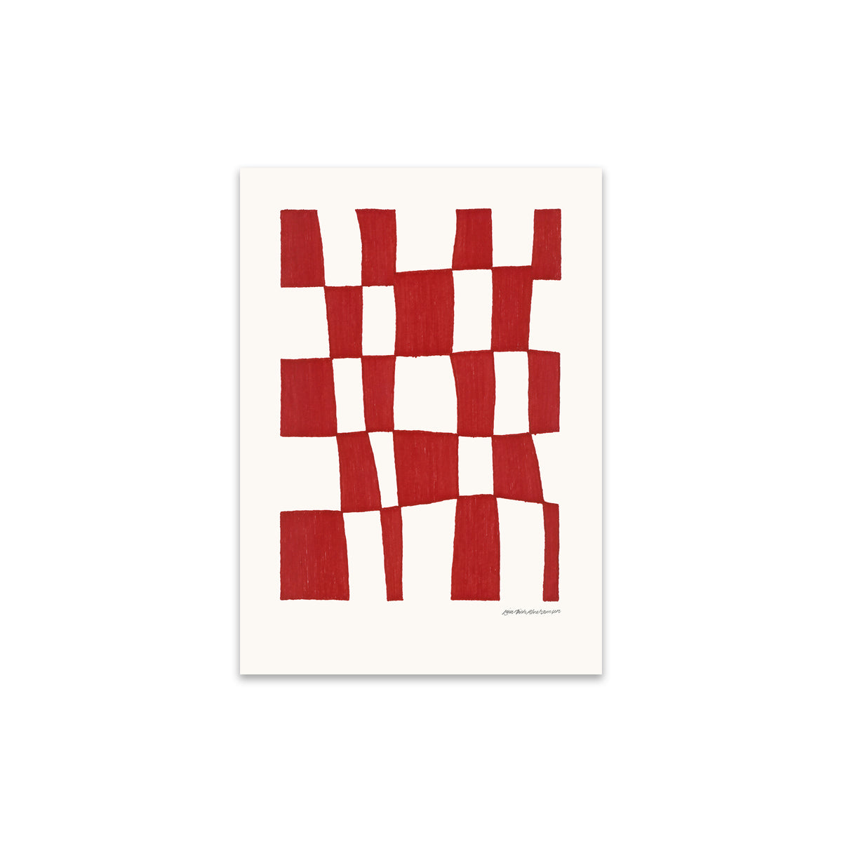 The Poster Club - Square Days von Leise Dich Abrahamsen | 