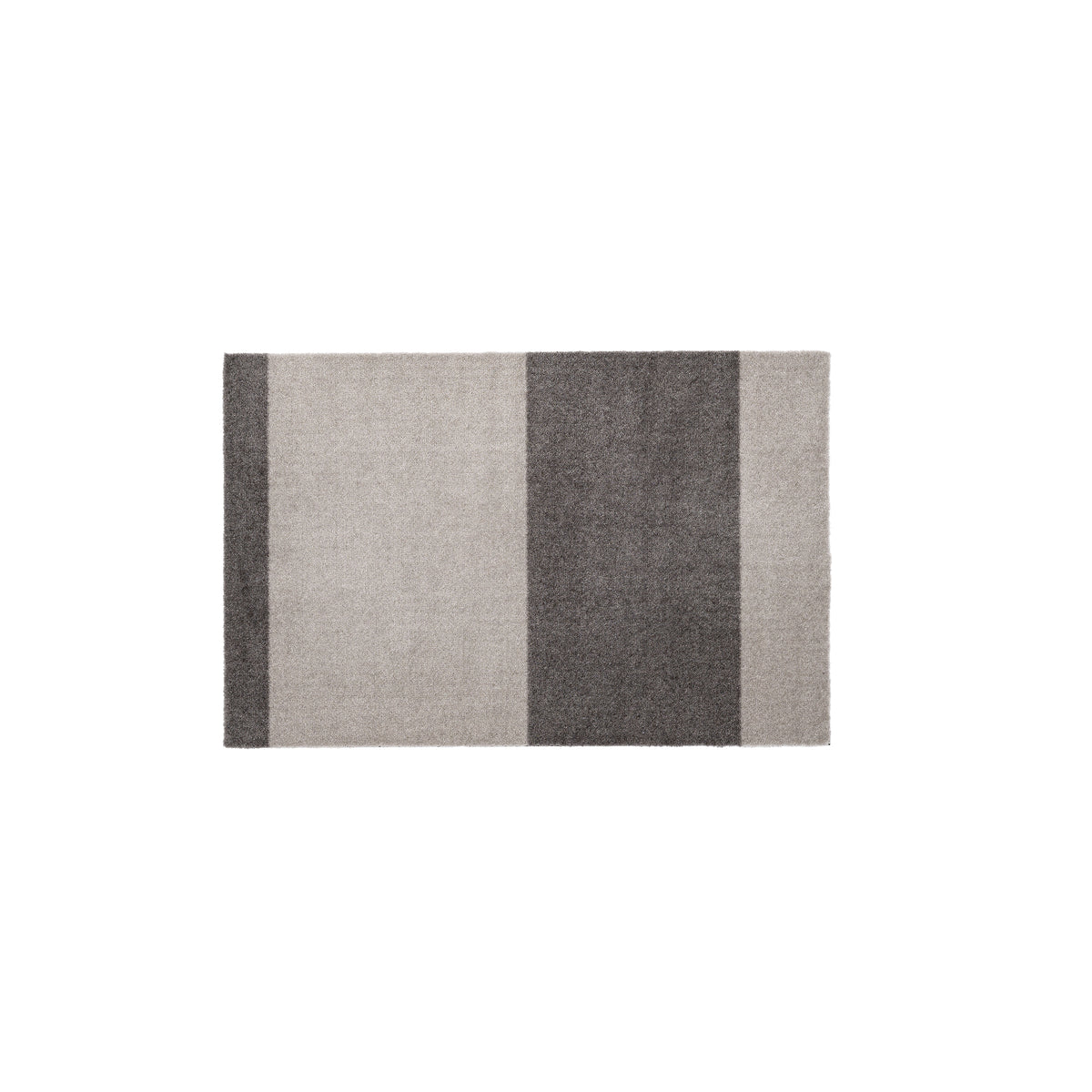 tica copenhagen - Stripes Horizontal Läufer | 60 x 90 cm / hellgrau/stahlgrau