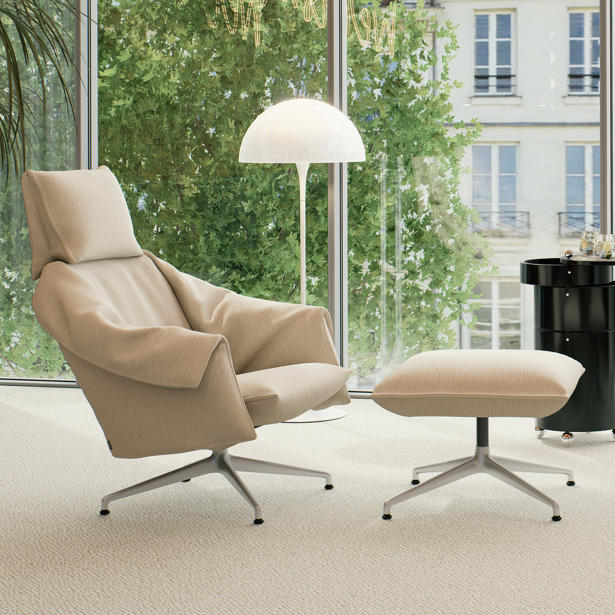 Vitra - Bascule Highback &amp; Ottoman | 