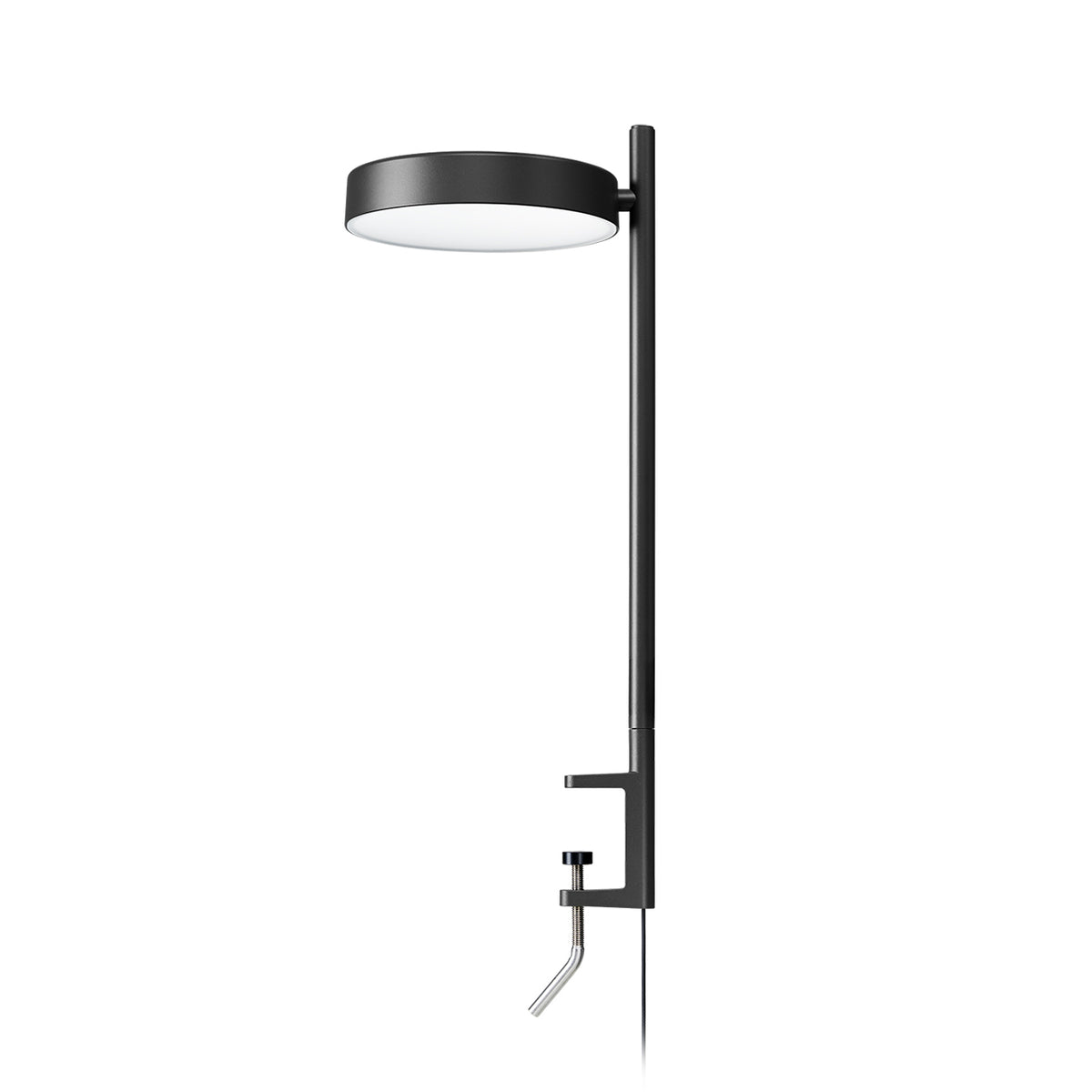Wästberg - w242 Pastille alu LED Klemmleuchte c2 | tiefschwarz
