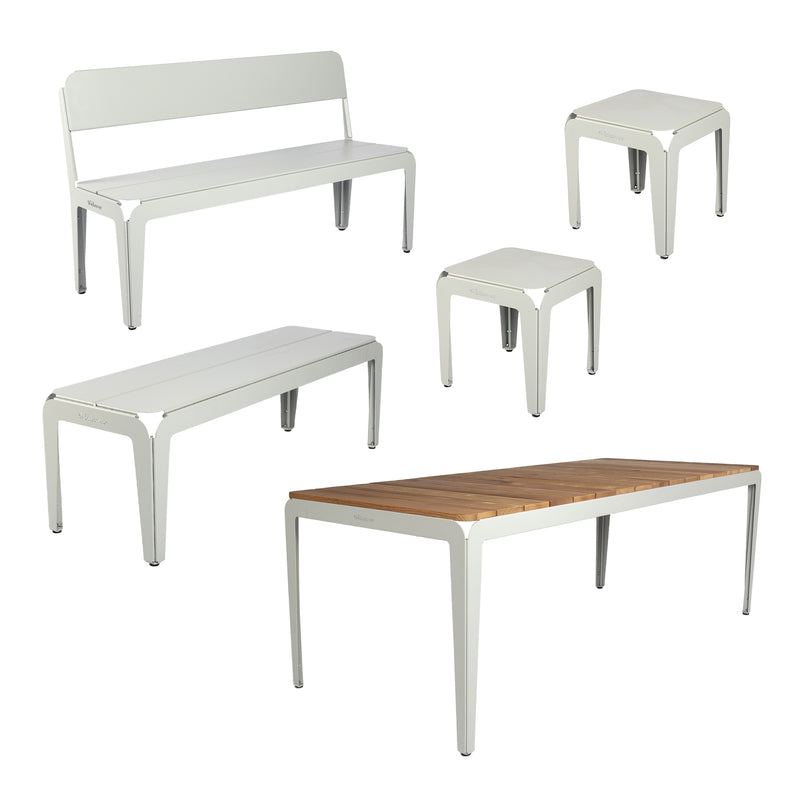 Weltevree - Bended Wood Set | grau (RAL 7038)