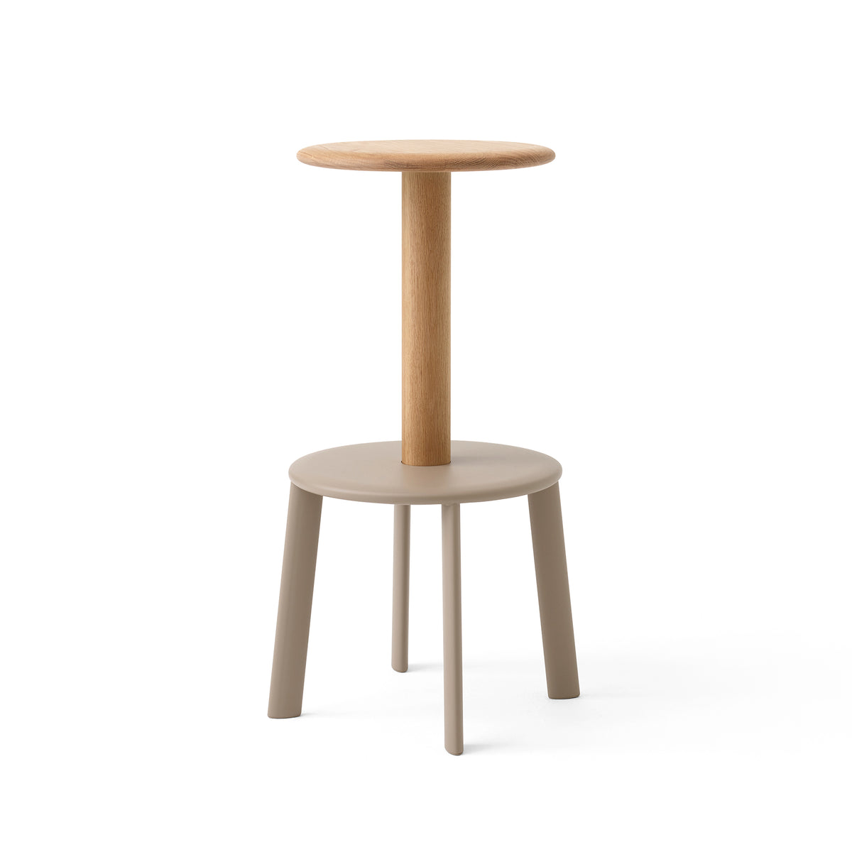 &amp;Tradition - Massif AV40 Barhocker | grau-beige