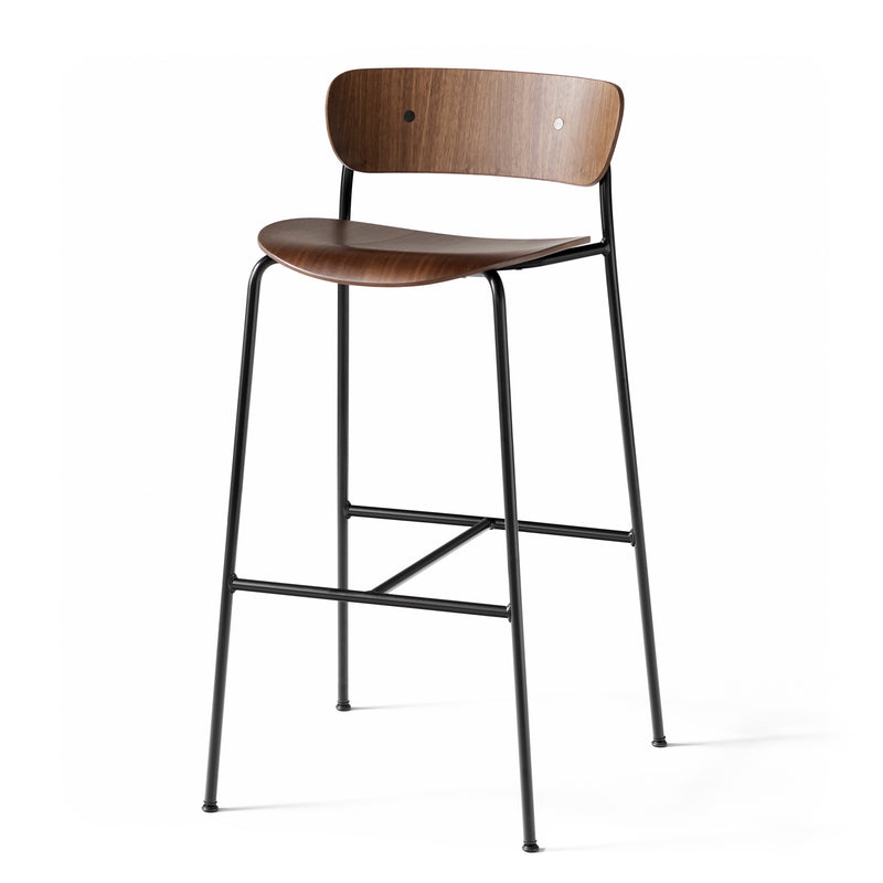 &amp;Tradition - Pavilion Barhocker | Walnuss Natur / H 95 cm