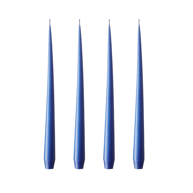 ester &amp; erik - Spitzkerze | No. 48, cornflower / matt 