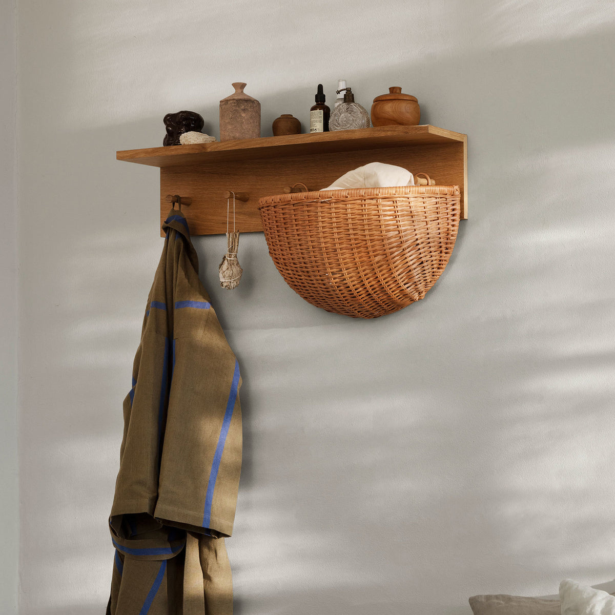 Ferm Living - Braided Wandkorb