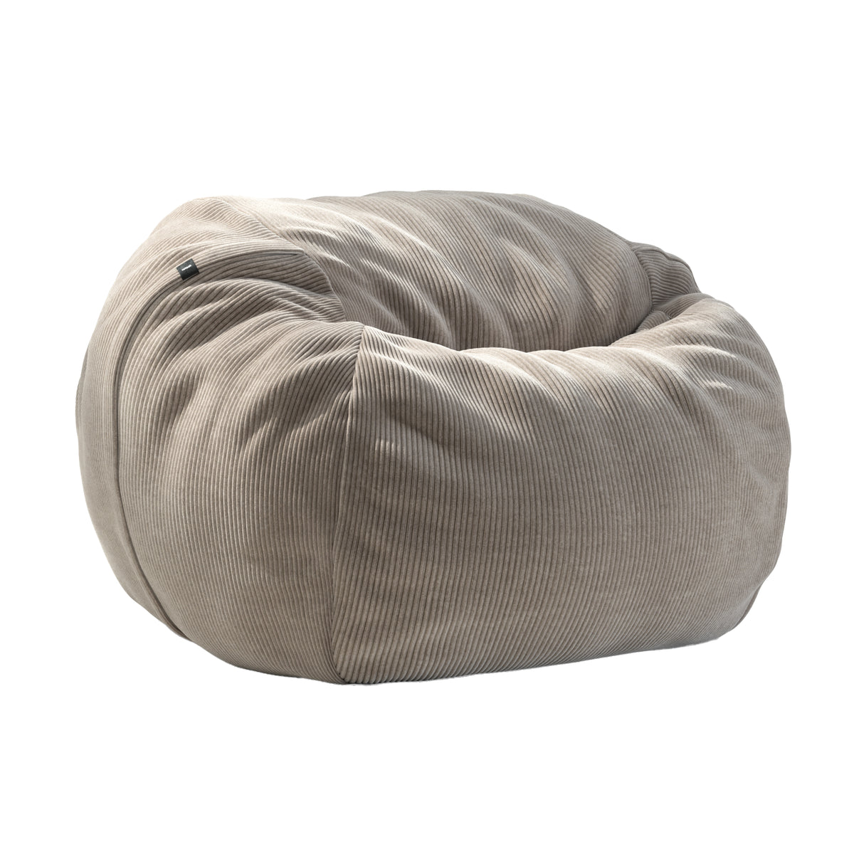 vetsak - Sitzsack Medium | Cord Velour platinum