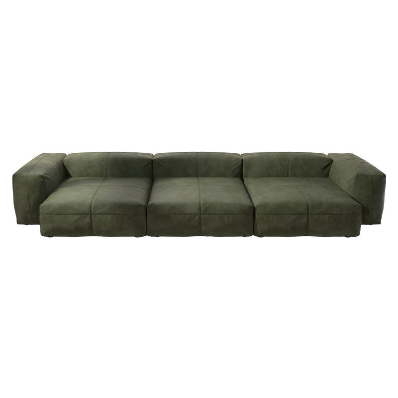 vetsak - Sofa Set 05 | Leather olive