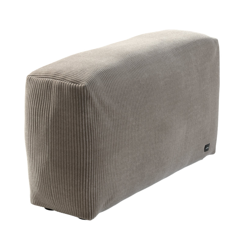 vetsak - Sofa Side Large | Cord Velour platinum