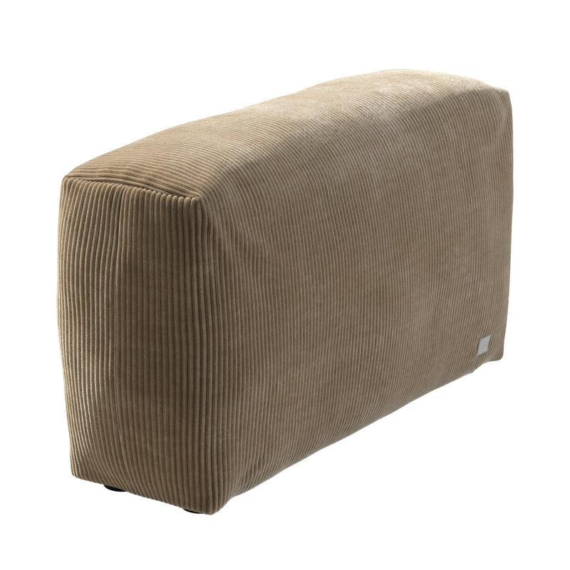 vetsak - Sofa Side Large | Cord Velour sand